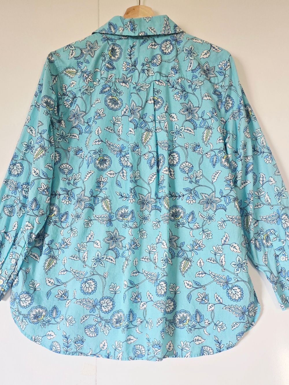 Talbots Modern Classic Shirt - Dancing Jacobean - Picture 3 of 6